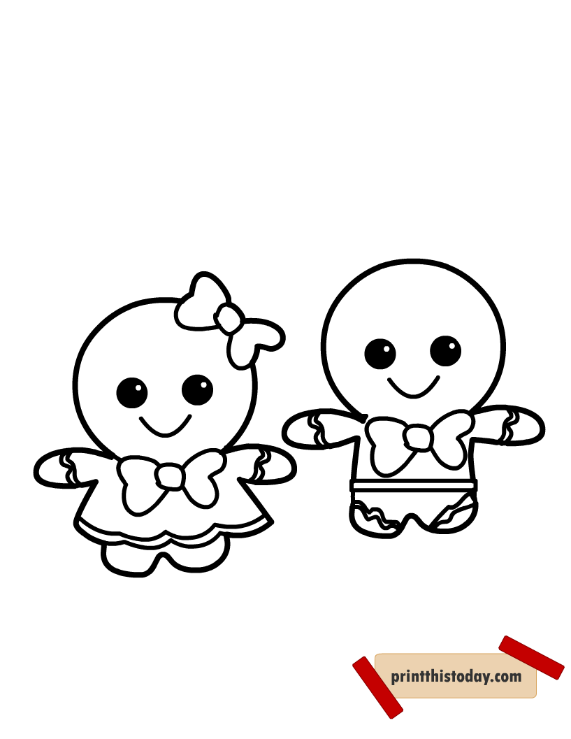 Christmas Printable Coloring Pages