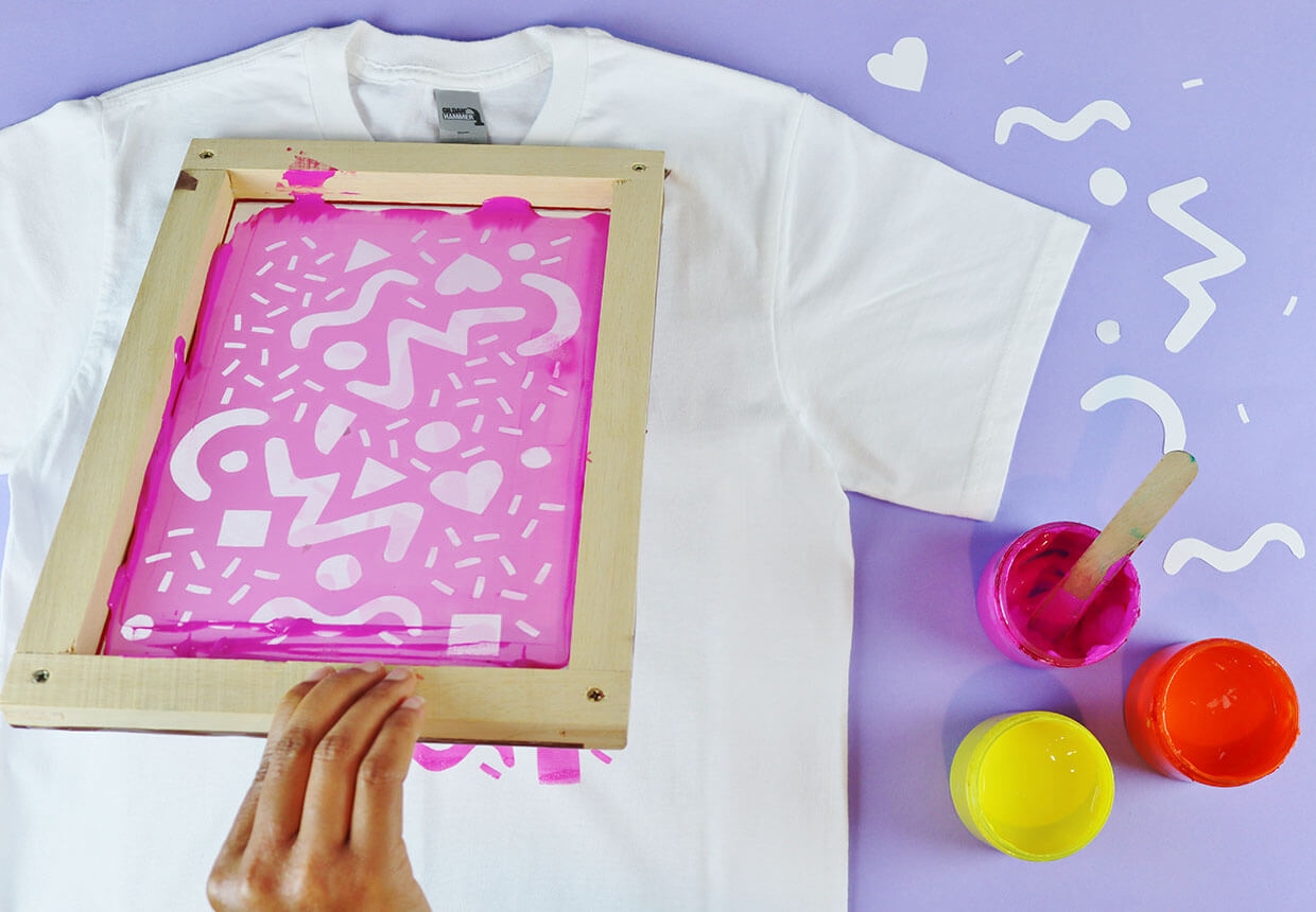 DIY T shirt Printing Gathered