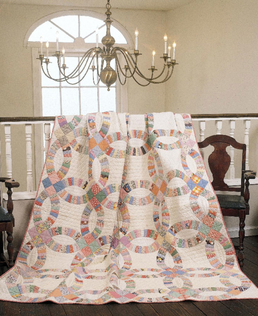 Free Printable Double Wedding Ring Quilt Pattern