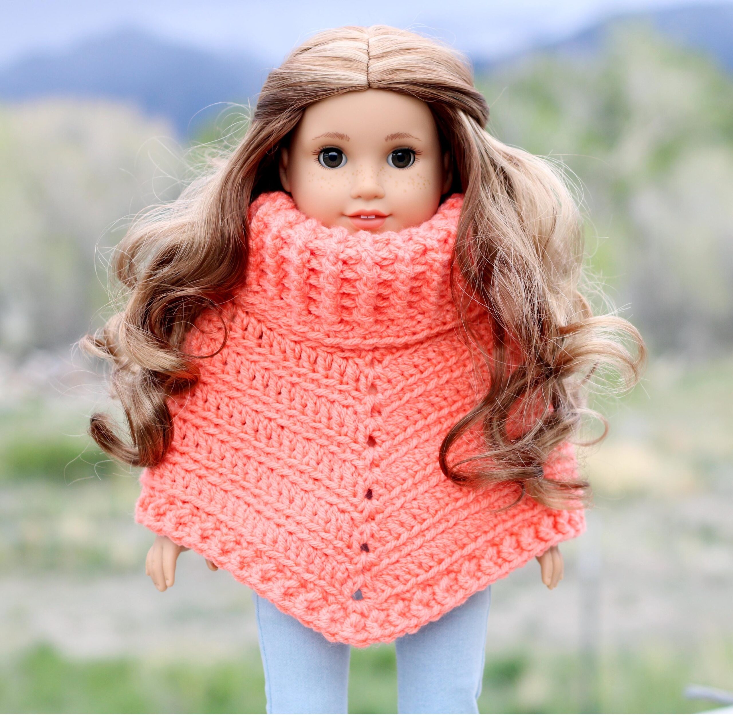 18 Doll Poncho Pattern Printable