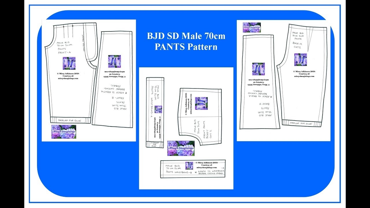 Male Ball Jointed Doll Pattern Printable