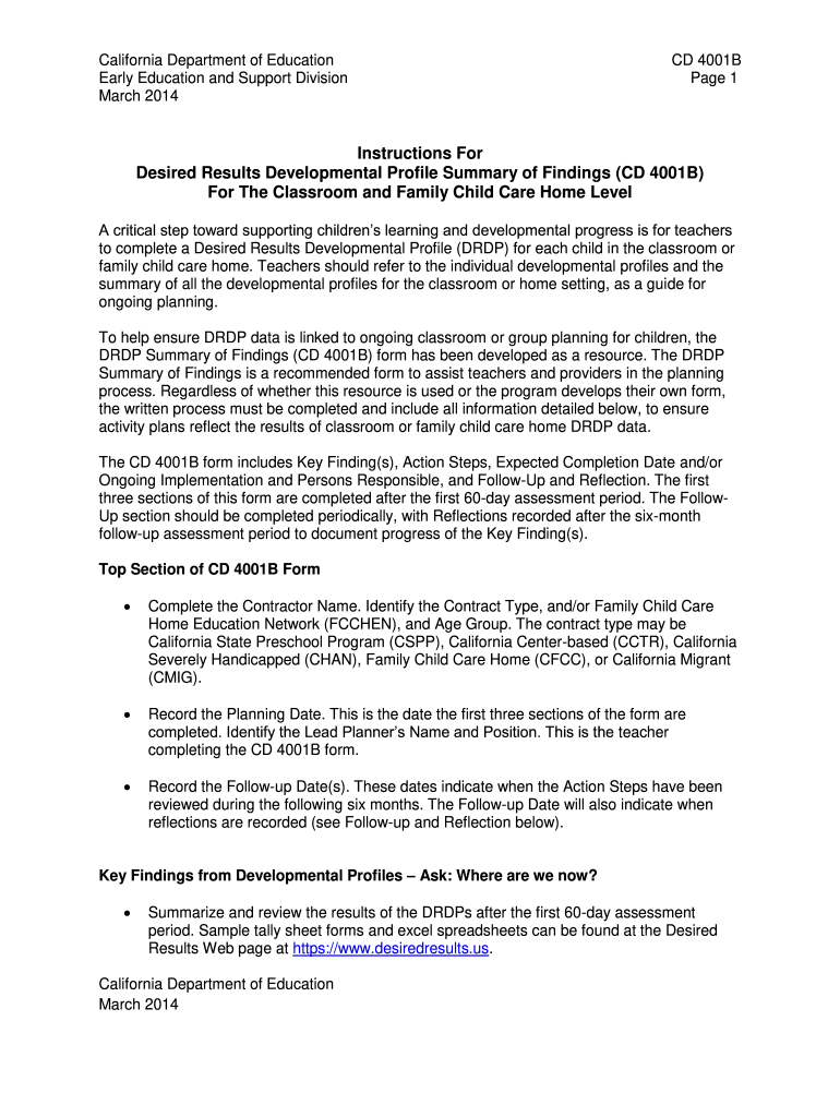 Drdp Summary Of Findings Fill Out Sign Online DocHub