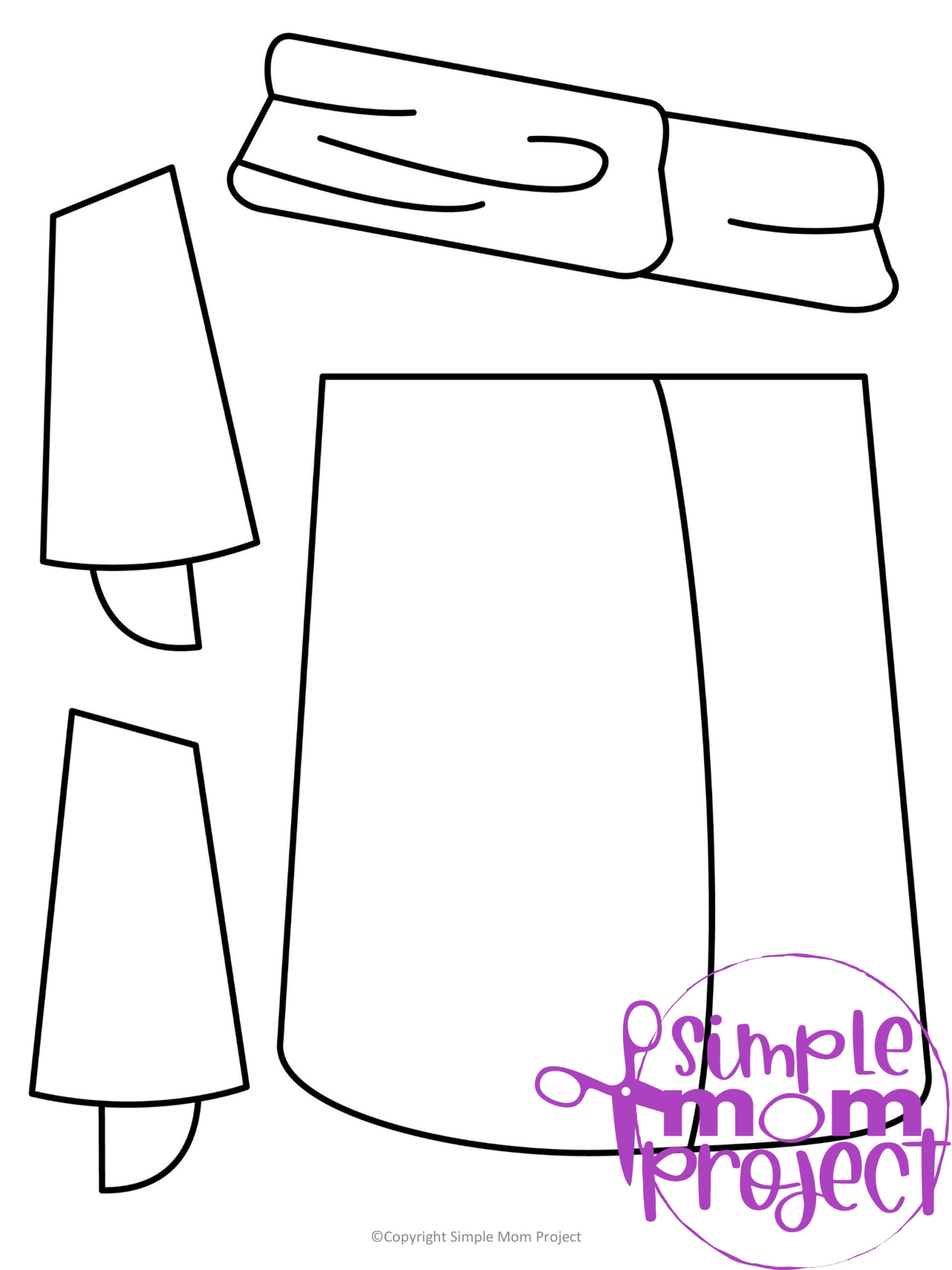 Paper Bag Puppet Template Printable