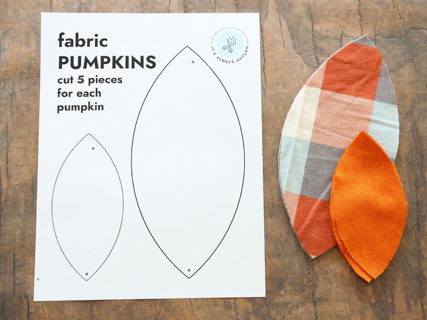 Easy DIY Fabric Pumpkins It s Always Autumn