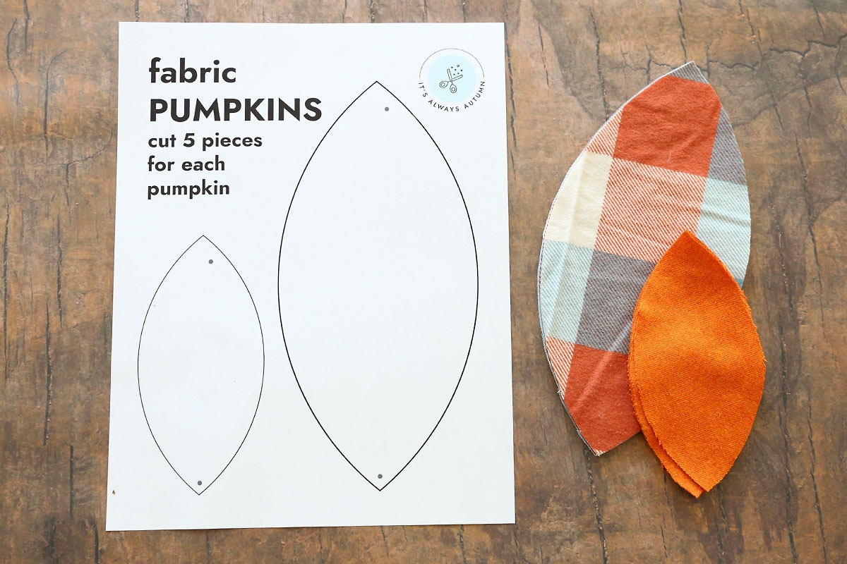 Easy DIY Fabric Pumpkins It s Always Autumn