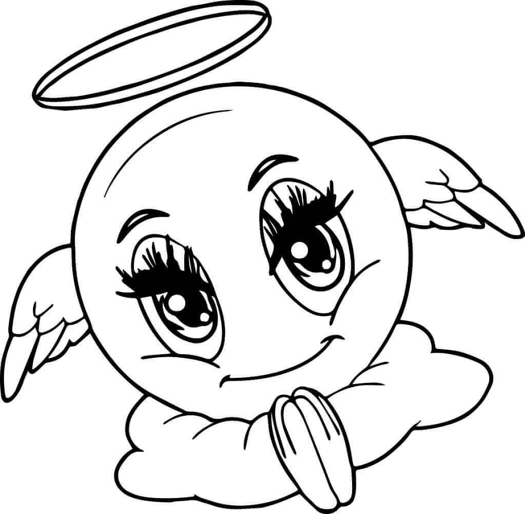 Emoji Coloring Pages Printable Coloring Pages FREE