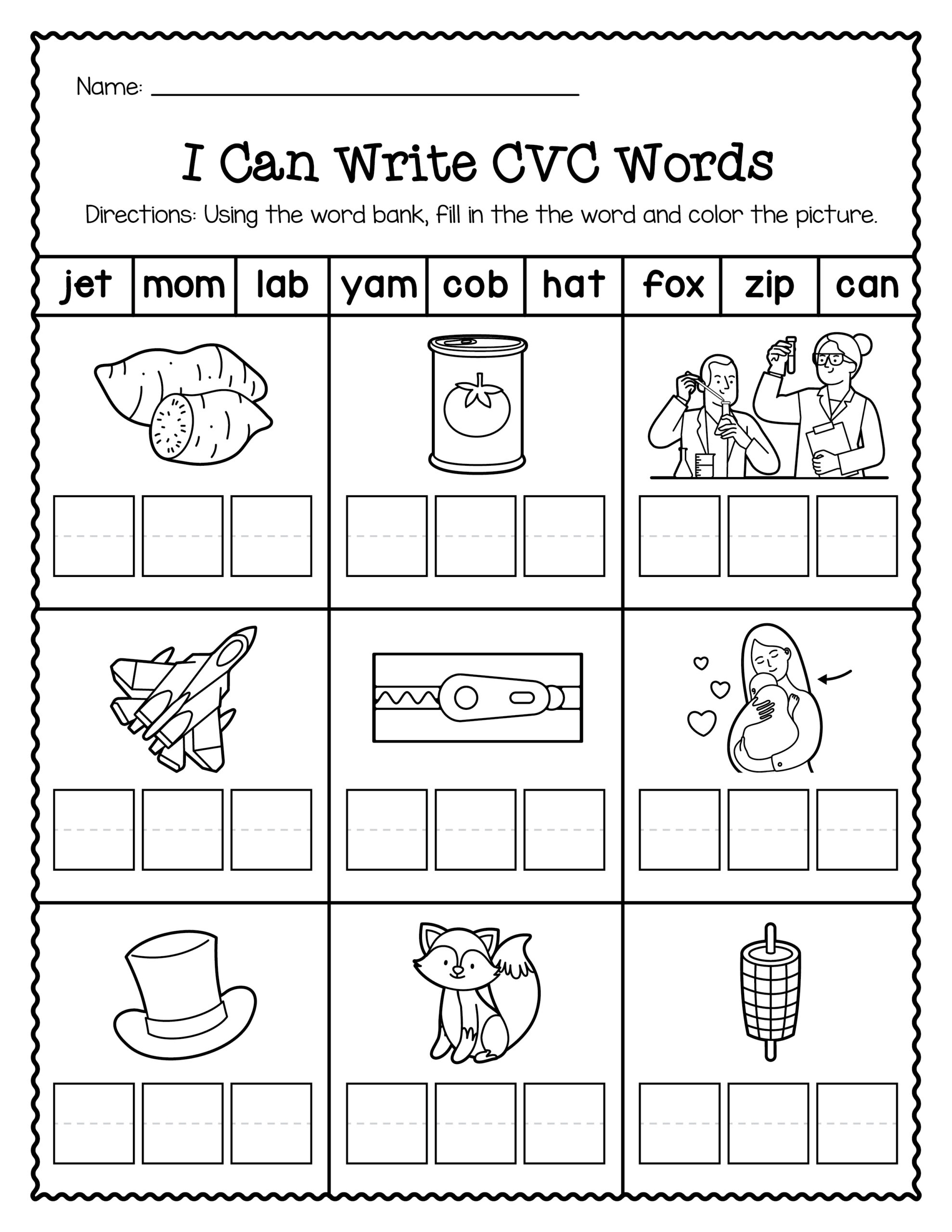 Worksheets For Kindergarten And 1st Grade Free Printable