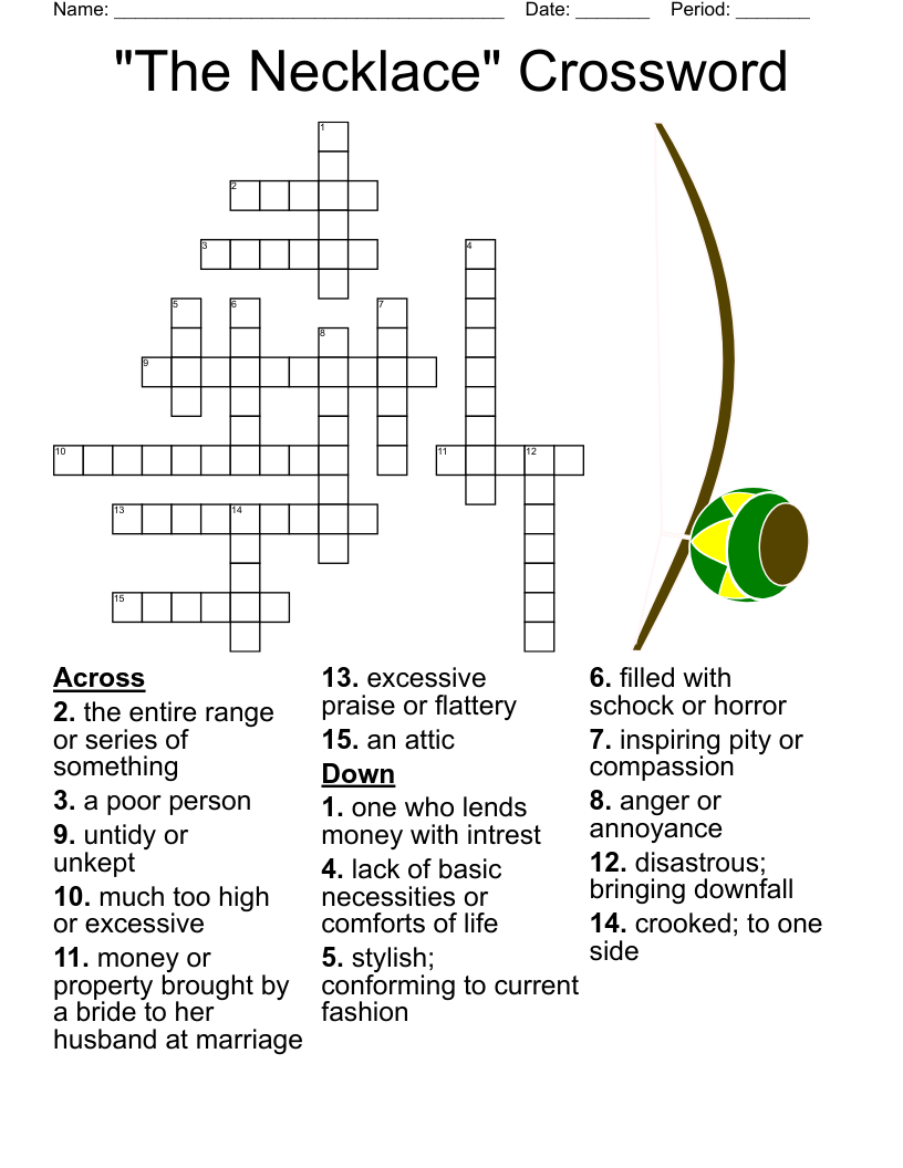 Ezra s Crossword Puzzle WordMint