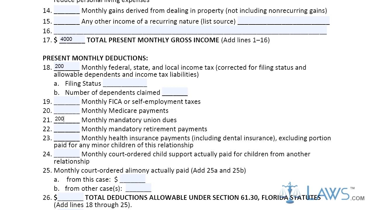Family Law Financial Affidavit 12 902 B PDF Form FormsPal