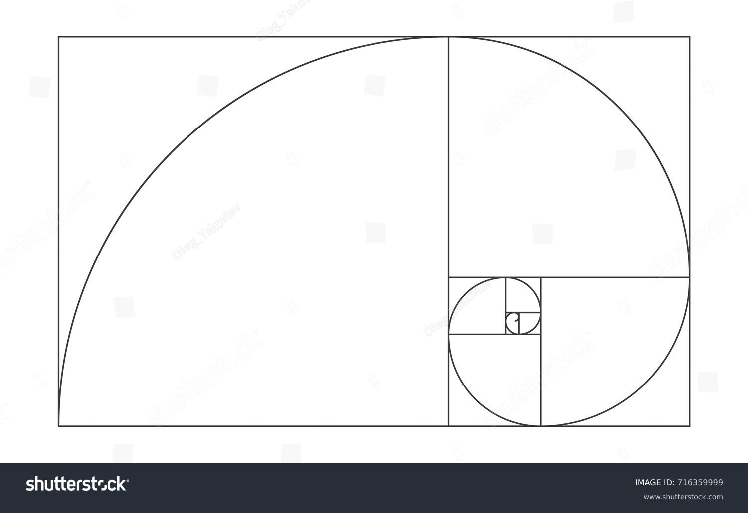 Fibonacci Spiral Line Over 1 838 Royalty Free Licensable Stock Illustrations Drawings Shutterstock