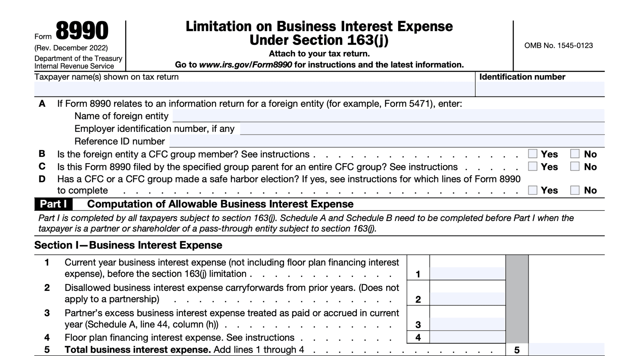 Form 6198 Irs