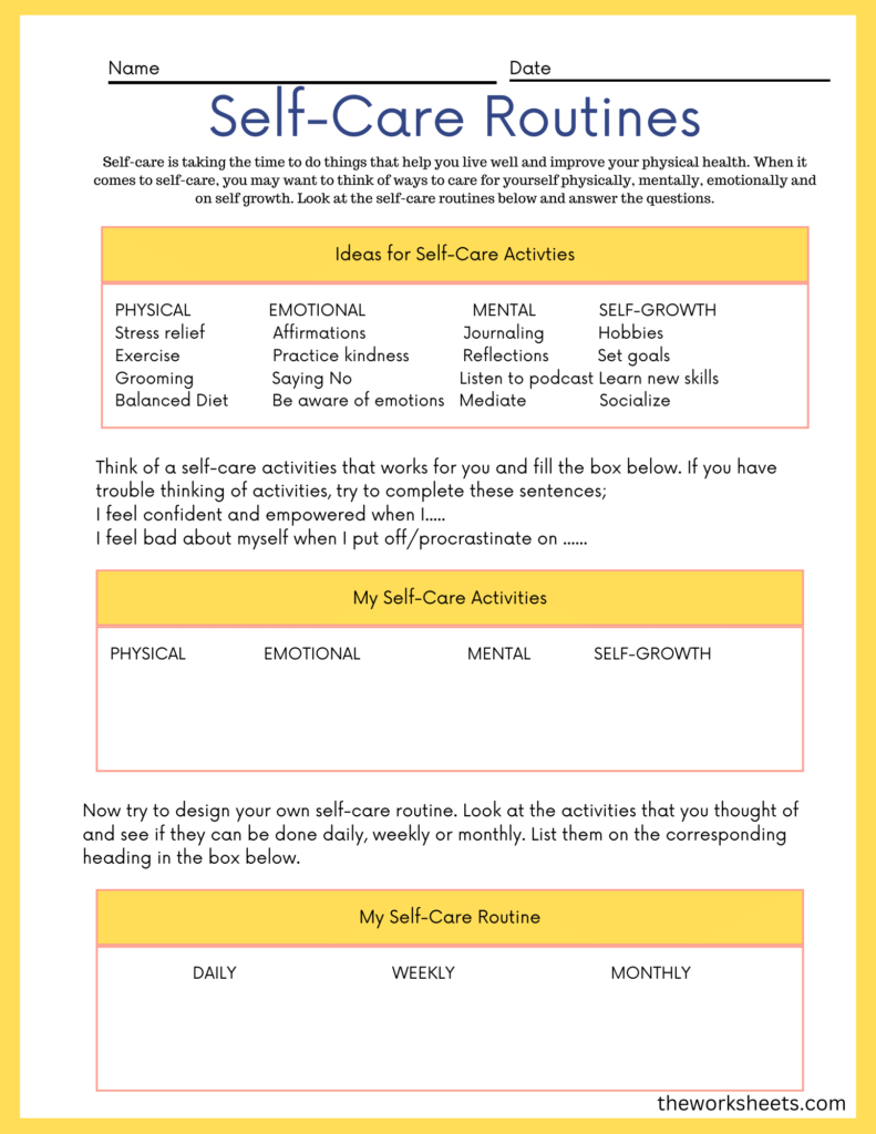 Free 15 Life Skills Teens Worksheets In Color And Printable Worksheets Library