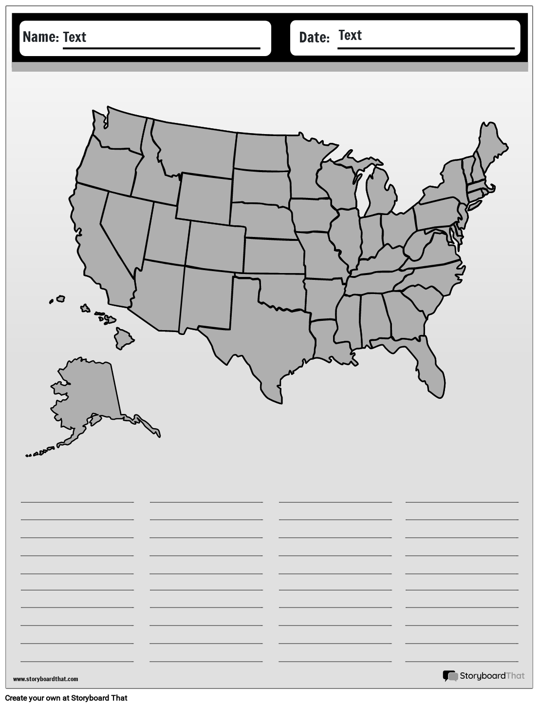 Free 50 States Worksheets Customize And Print Online Worksheets Library