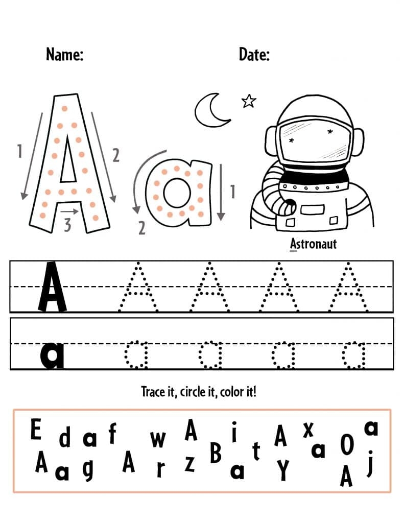 Free Alphabet Printables For Preschool