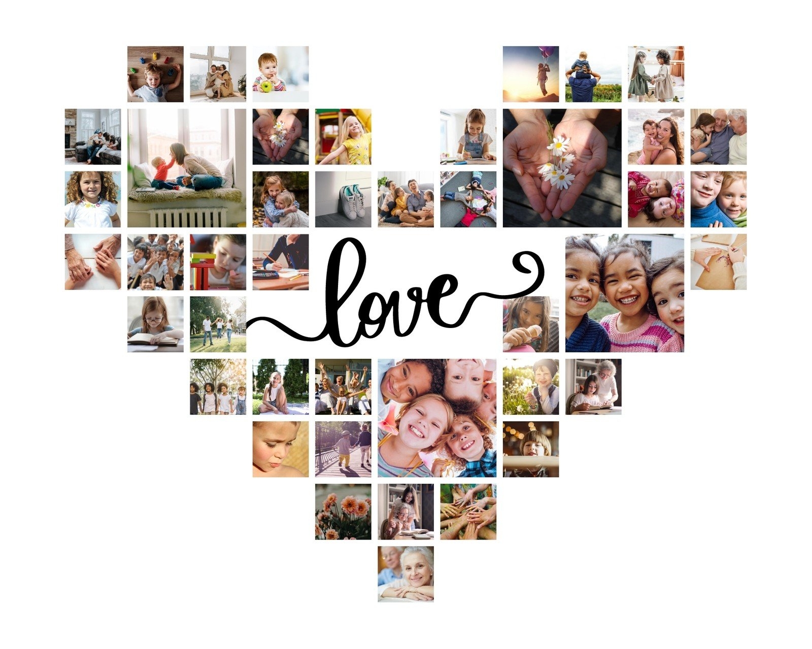 Free And Customizable Love Photo Collage Templates Canva