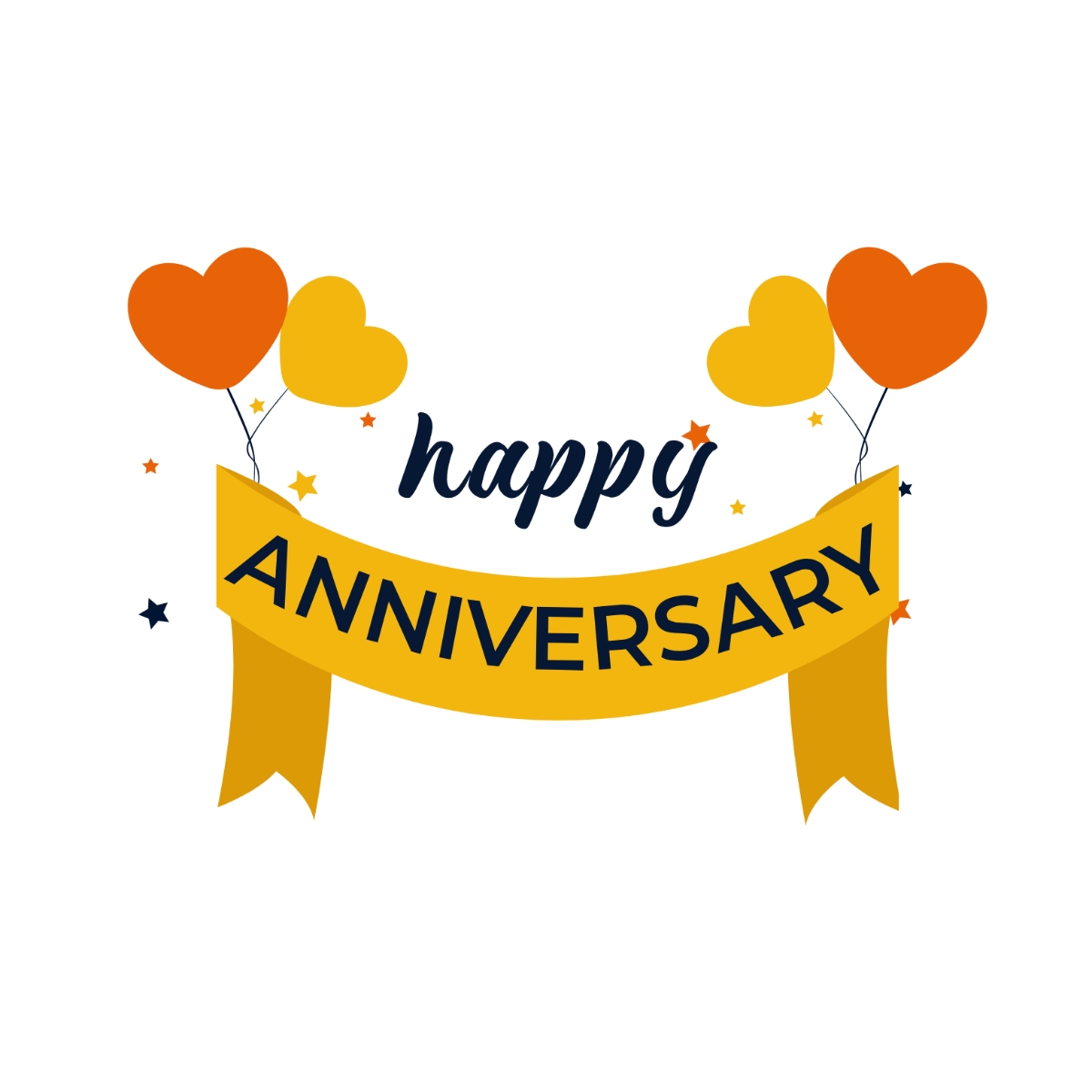 Free Anniversary Banner Vector Template To Edit Online