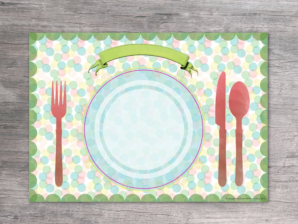 Free Christmas Printable Placemat MausJournal