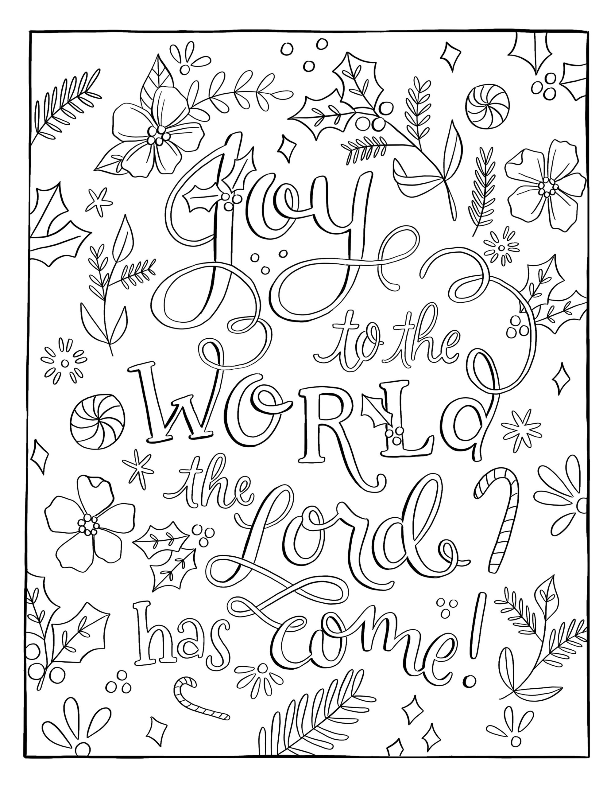 Free Coloring Page MakeWells
