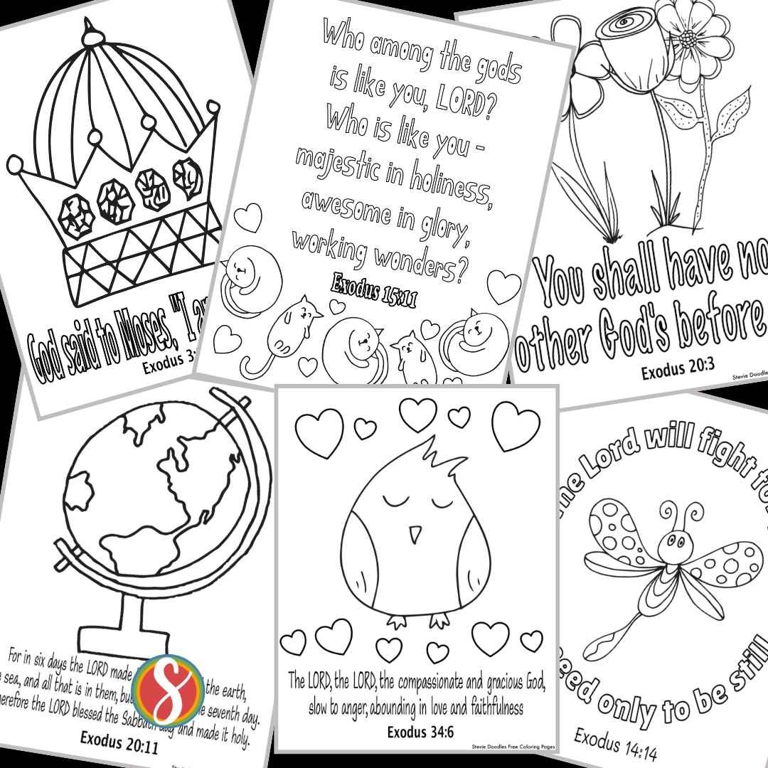 Free Coloring Pages Stevie Doodles