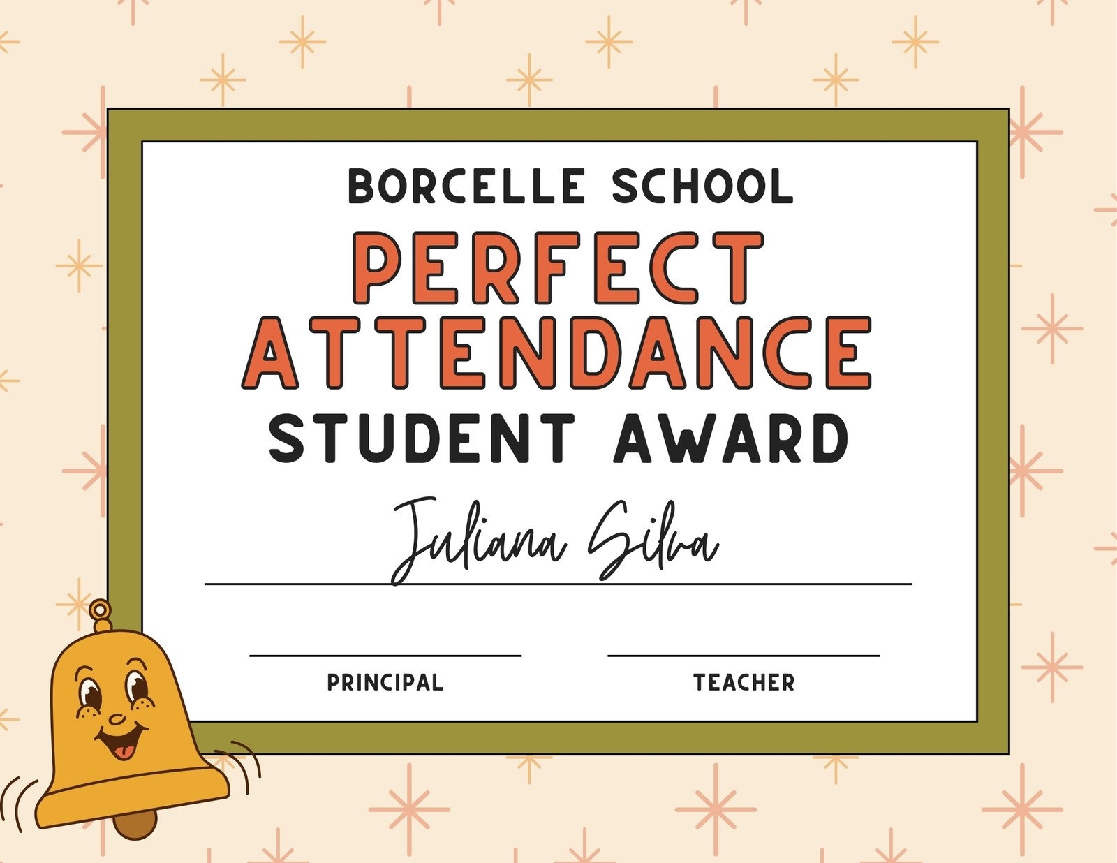Perfect Attendance Printable Certificates