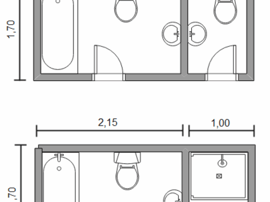 Free Editable Bathroom Floor Plan Examples Templates EdrawMax