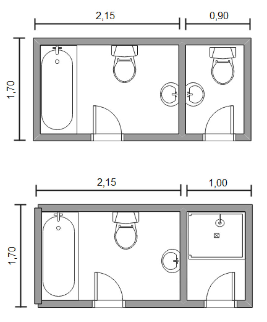 Free Editable Bathroom Floor Plan Examples Templates EdrawMax