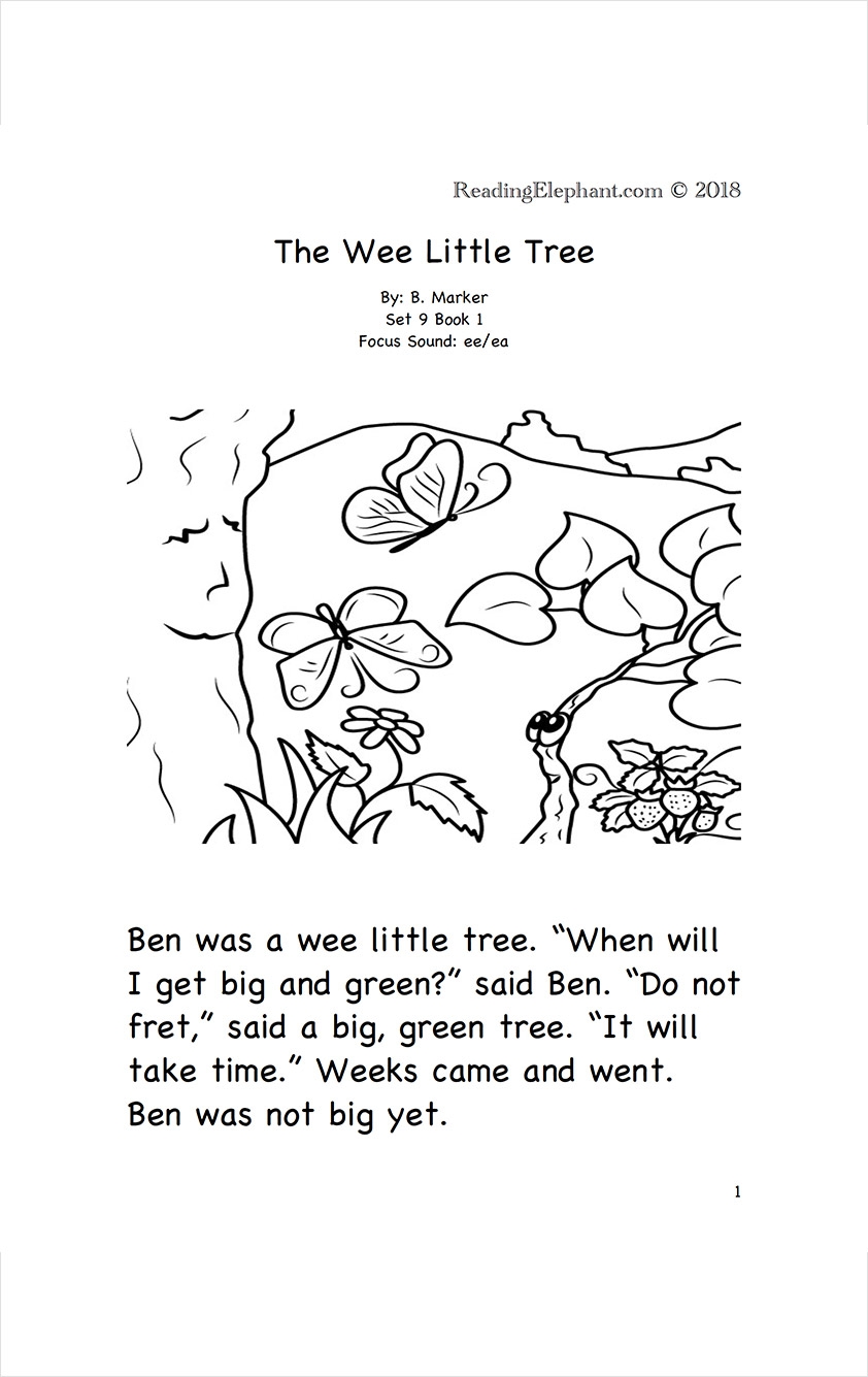Free Printable 1st Grade Reading Books