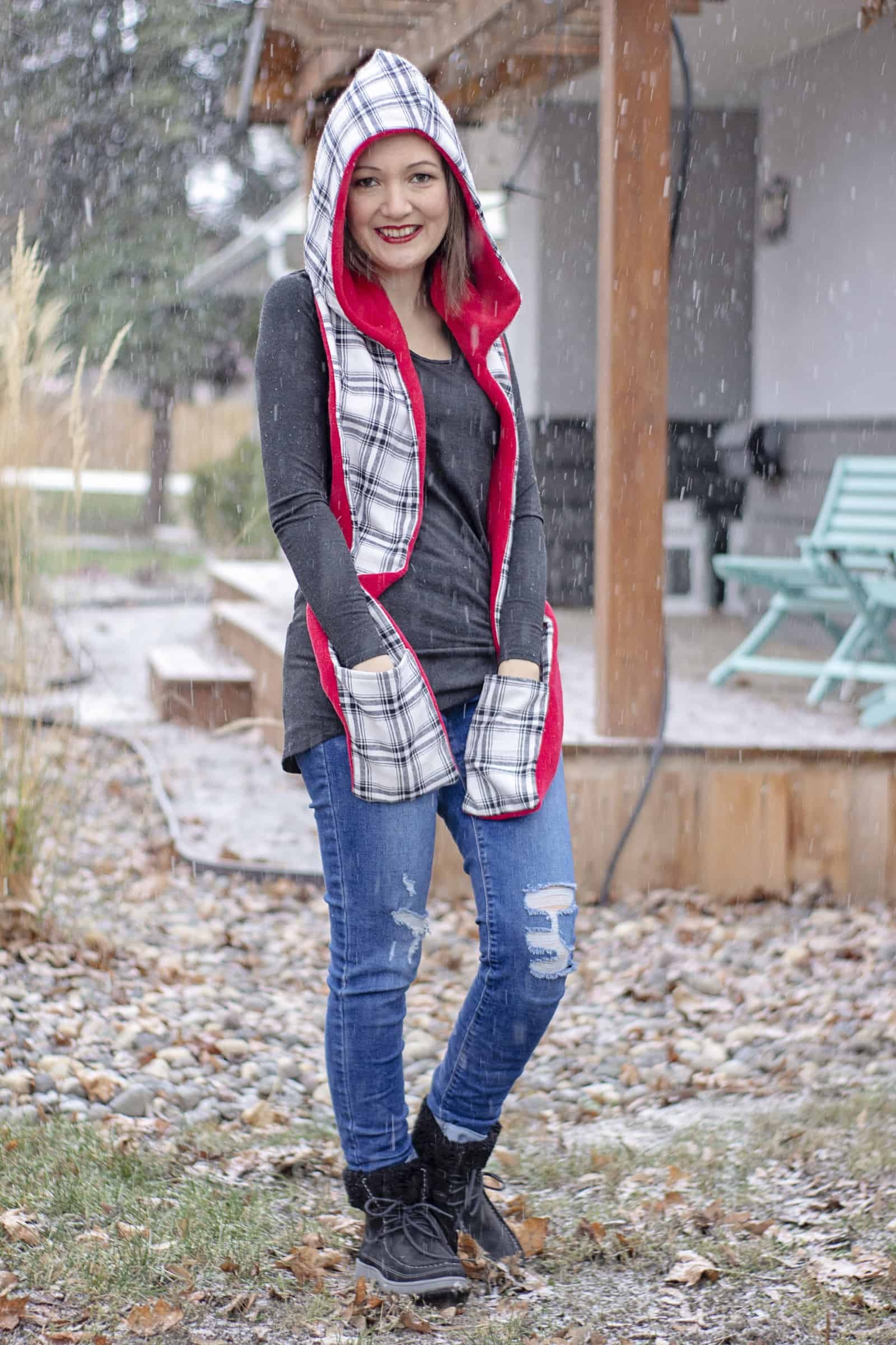 Pattern For Fleece Scarf With Pockets Free Printable