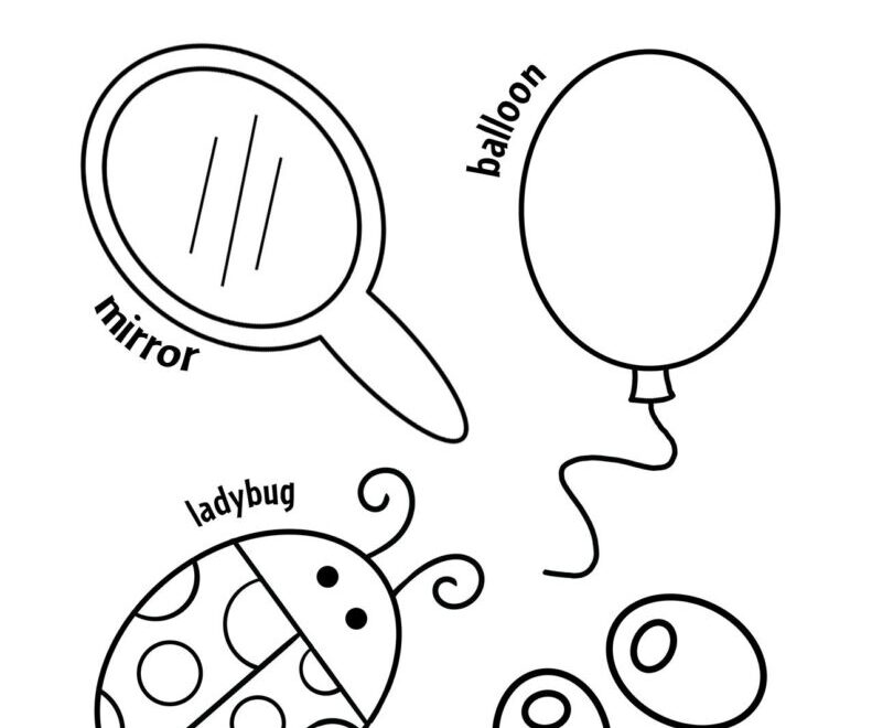 Free Oval Worksheets For Preschool The Hollydog Blog