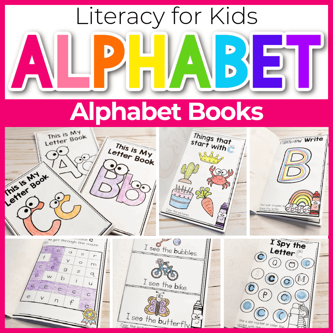 Free Printable Alphabet Mini Books