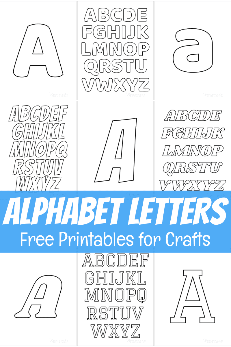 Alphabet Free Printables Template
