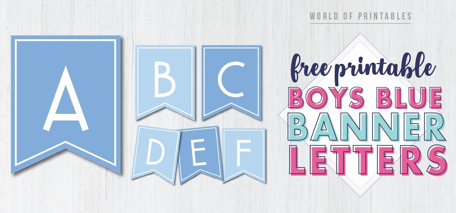 Free Printable Baby Shower Banner Letters Clearance