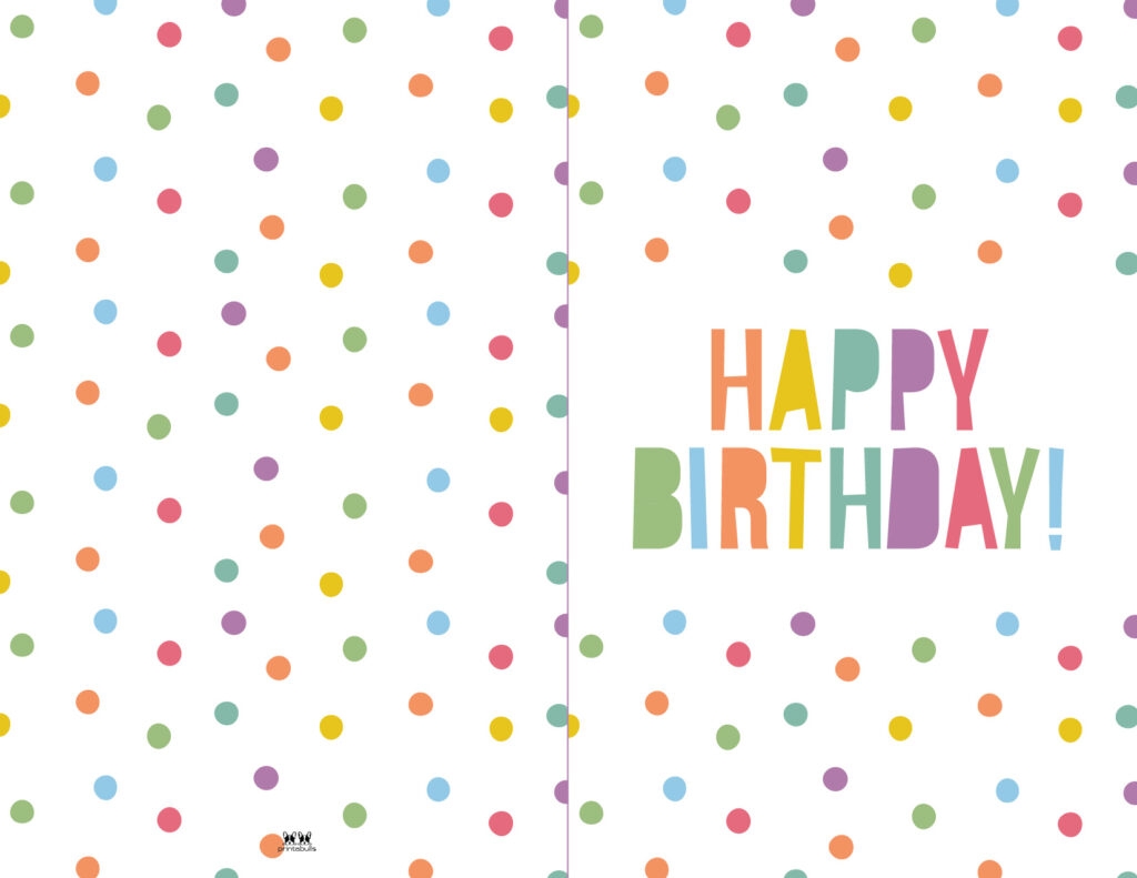 Free Printable Birthday Cards Templates