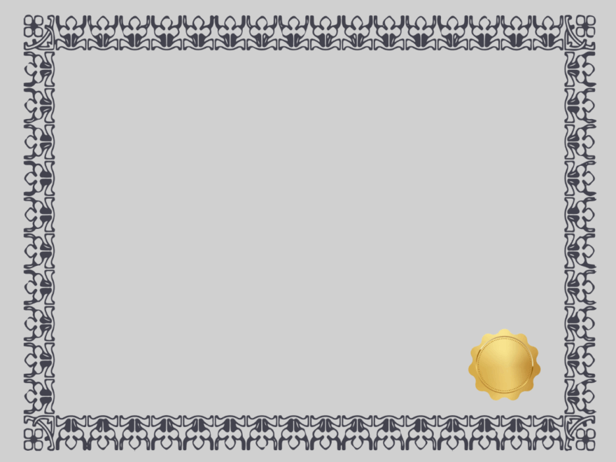 Free Printable Border Certificate Templates To Customize Online
