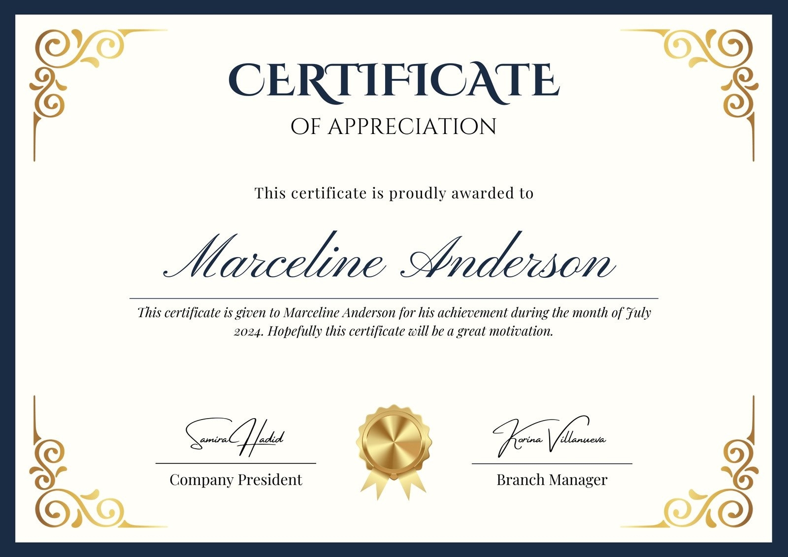 Make Free Printable Certificates Online