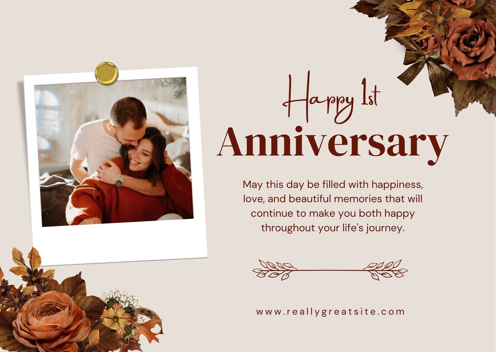 Free Printable Happy Anniversary Banner Templates