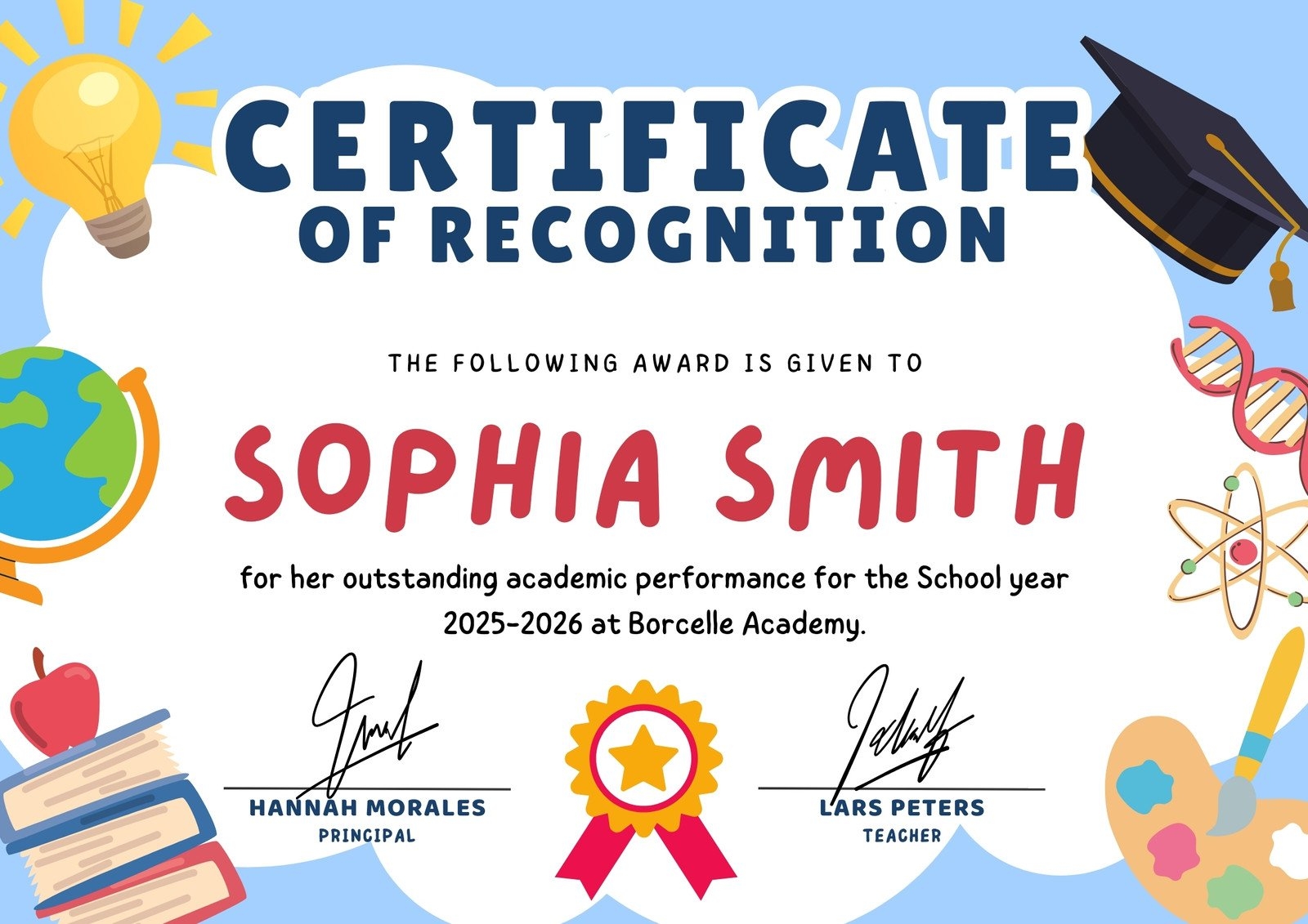 Free Printable Customizable Certificates