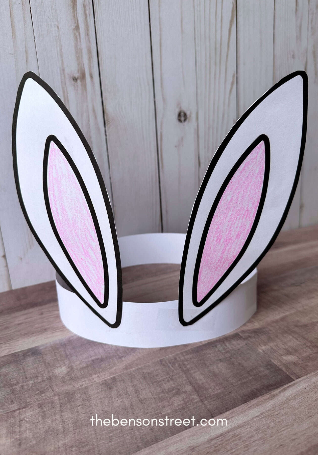 Bunny Ear Printable Pattern
