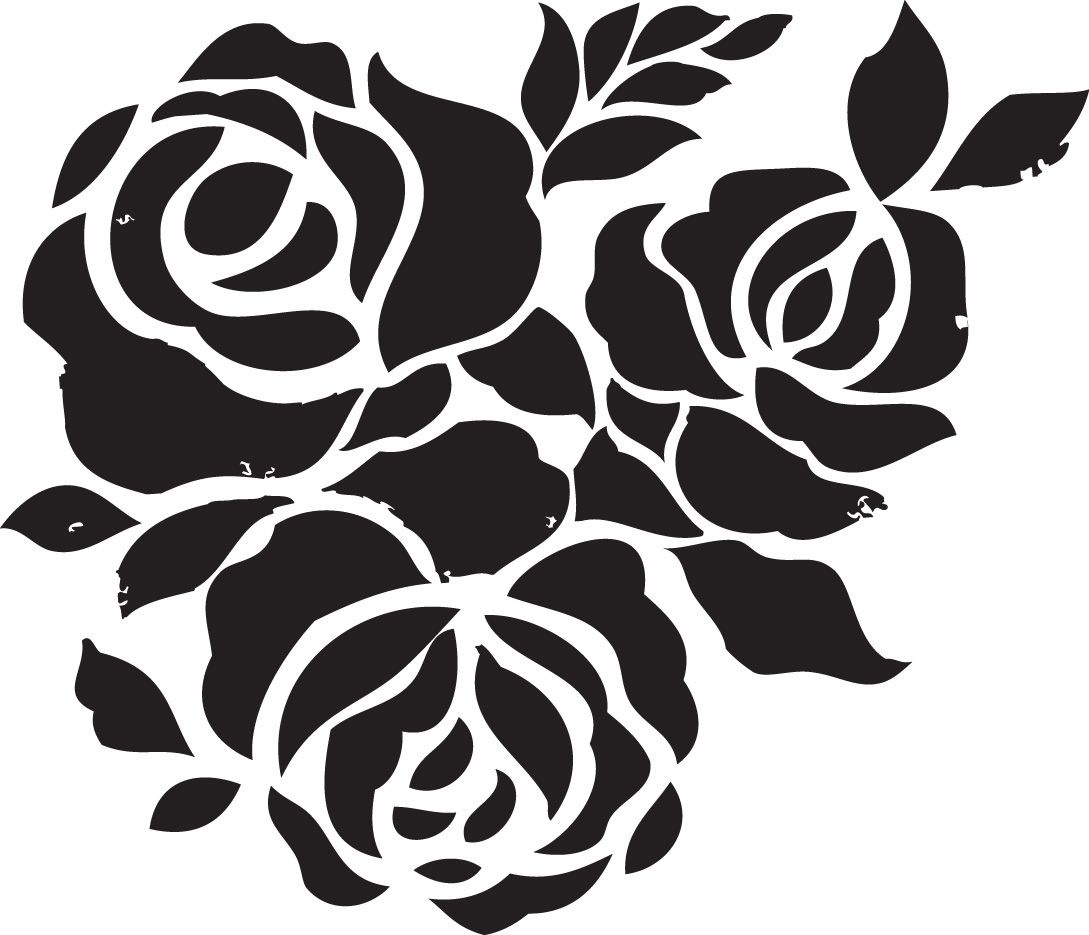 Free Printable Floral Stencils Printable Party Favors