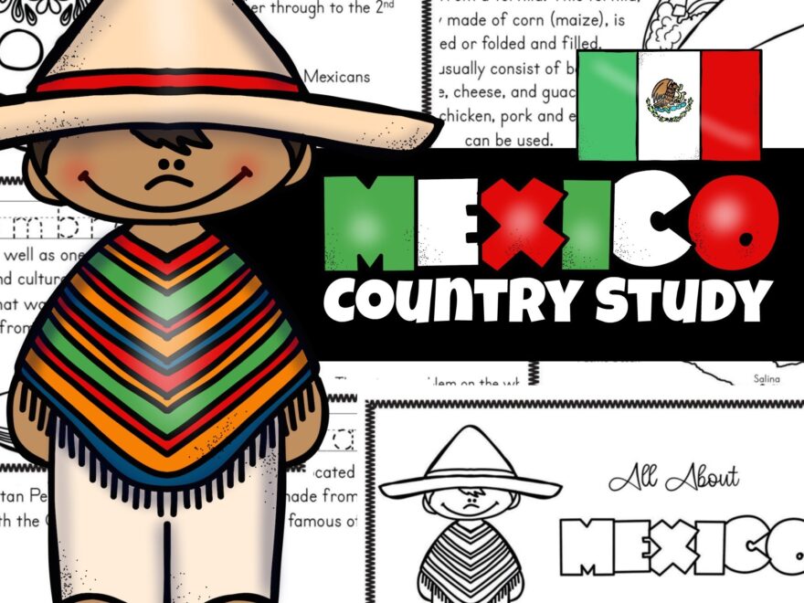 FREE Printable Mexico For Kids Worksheets