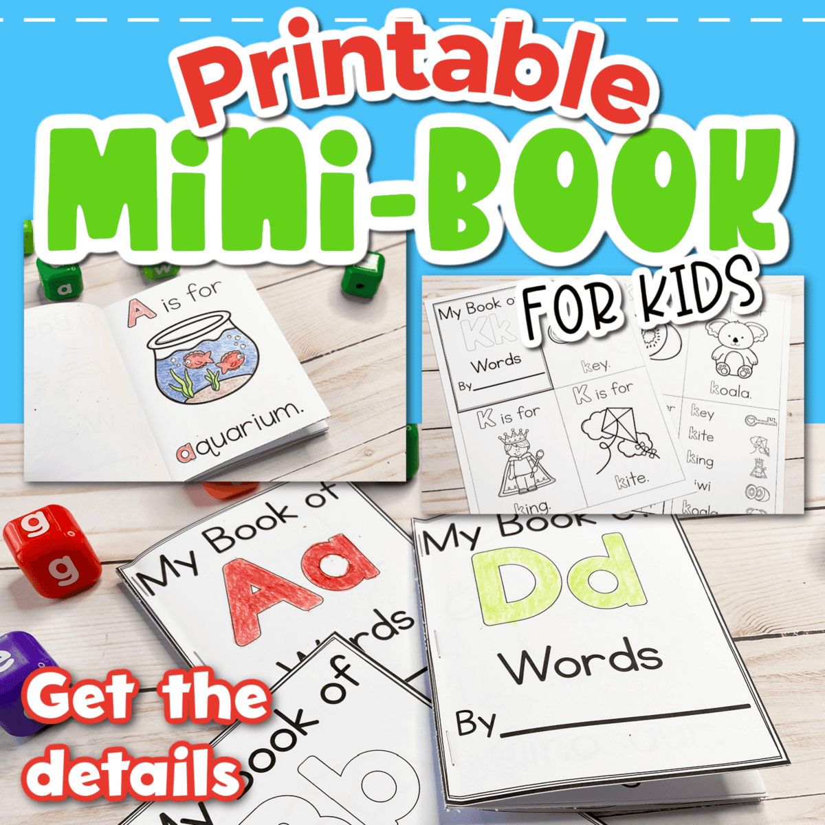 Free Printable Mini Alphabet Books For Preschoolers Life Over C s