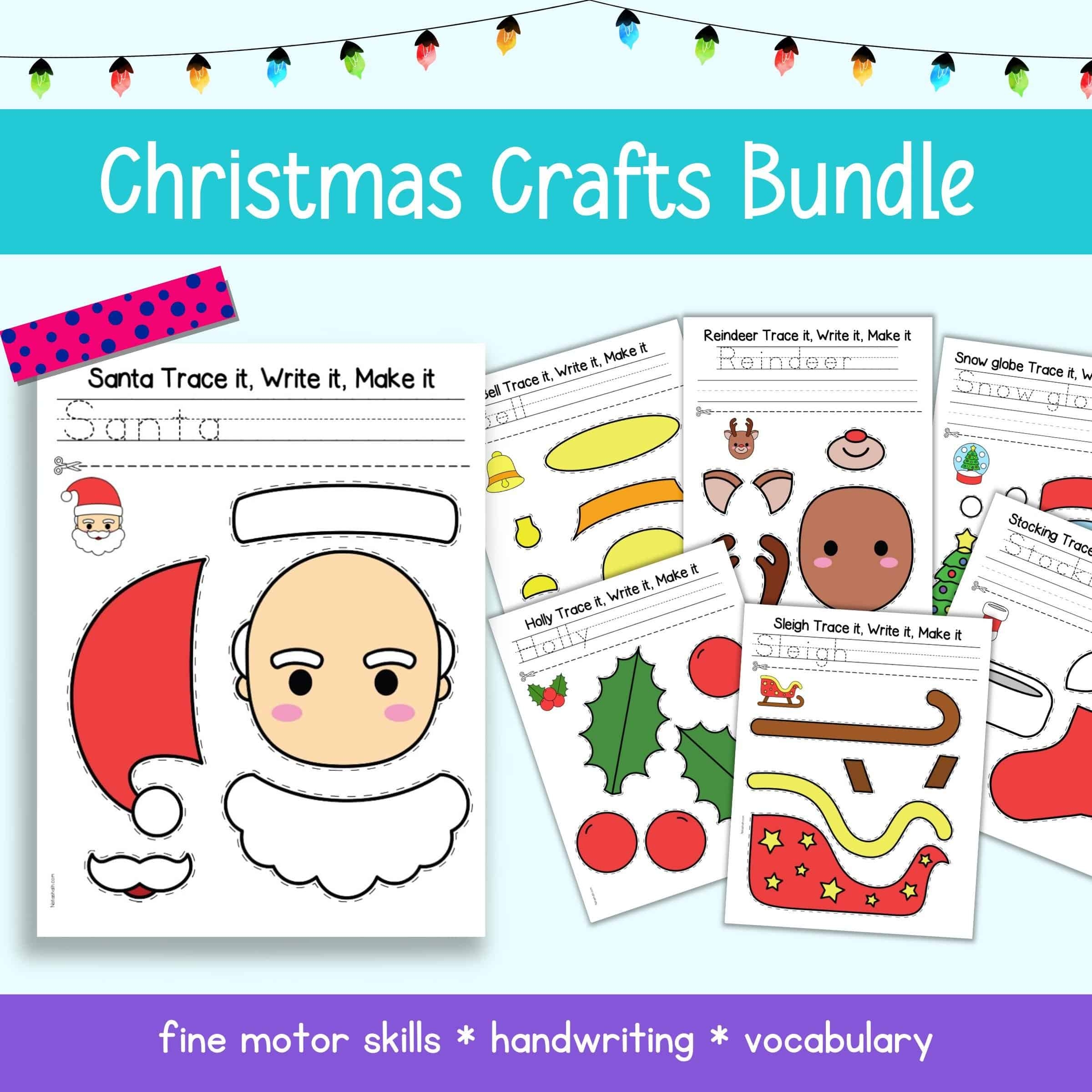 Christmas Paper Craft Free Printables
