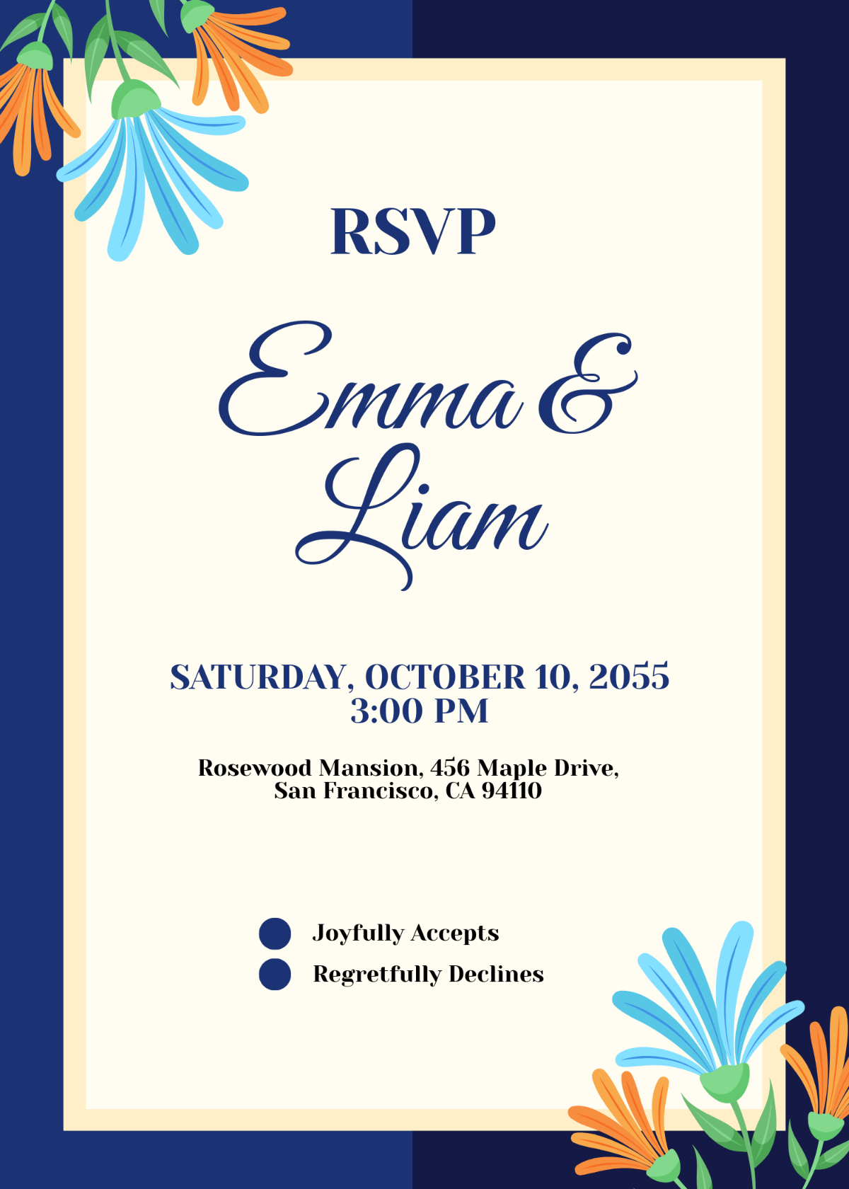 Free Printable Rsvp For Wedding