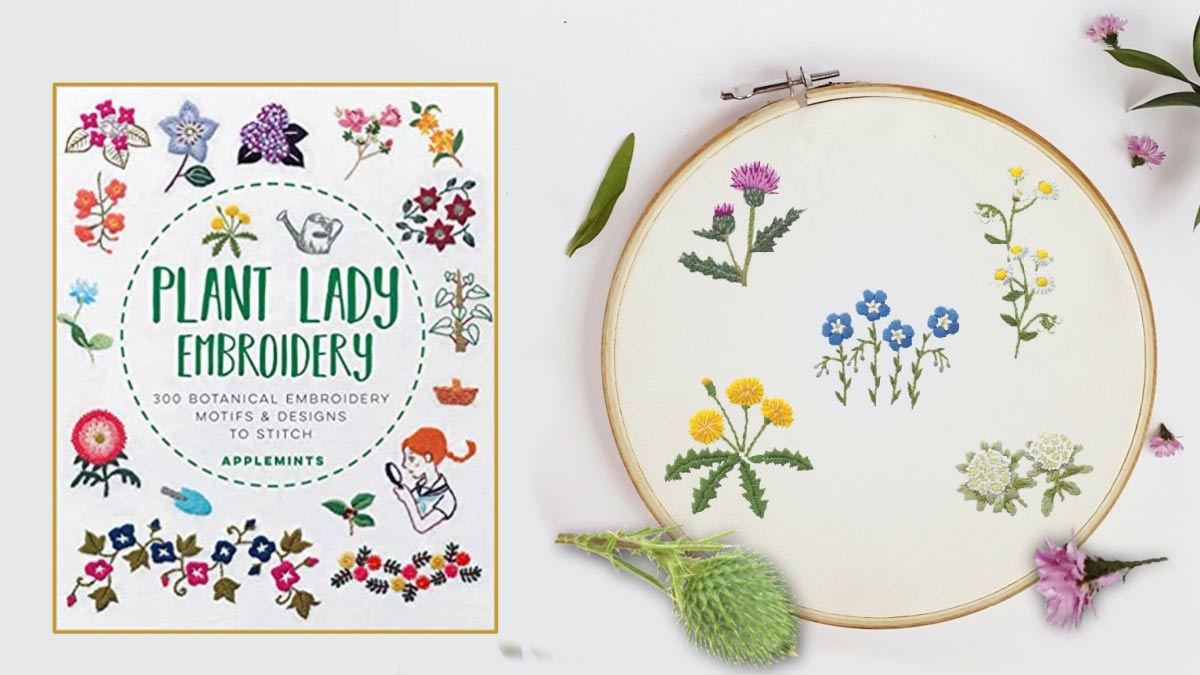 Get Creative With These Botanical Embroidery Designs