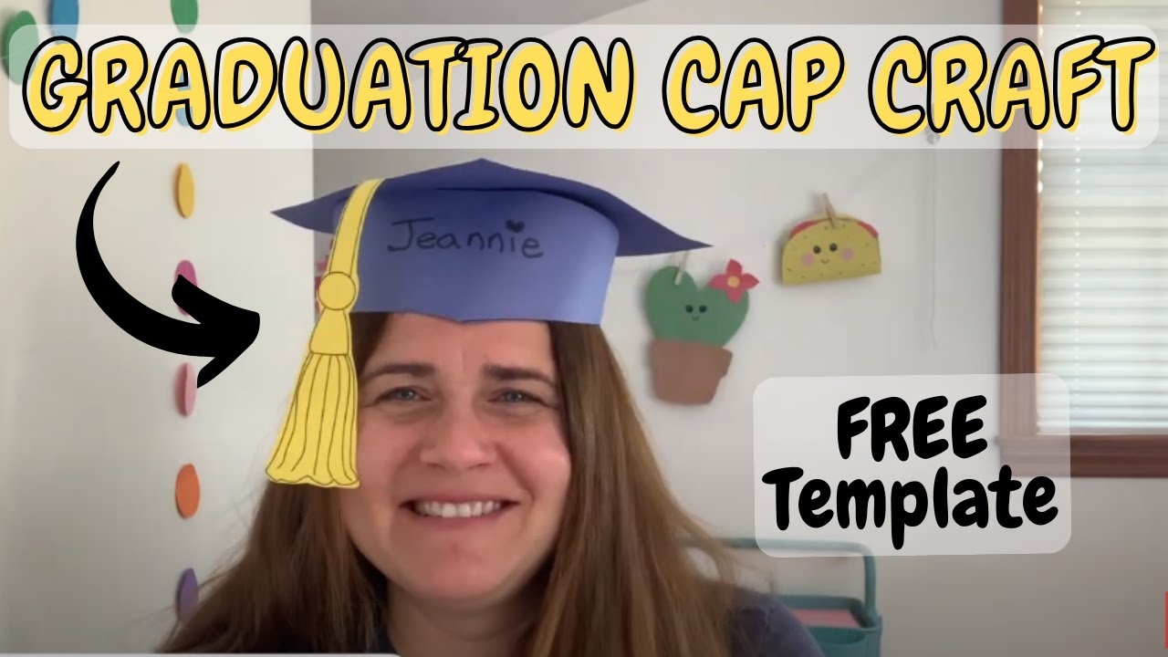 Graduation Cap Template Free PDF YouTube