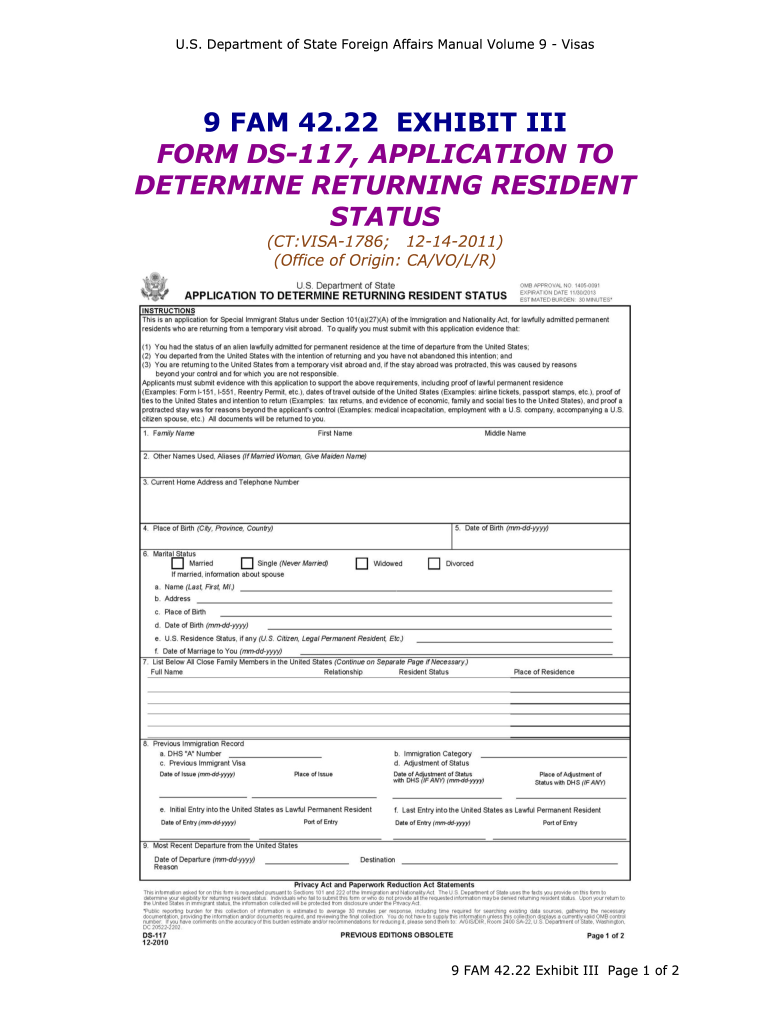Green Card Application Form Pdf Fill Out Sign Online DocHub