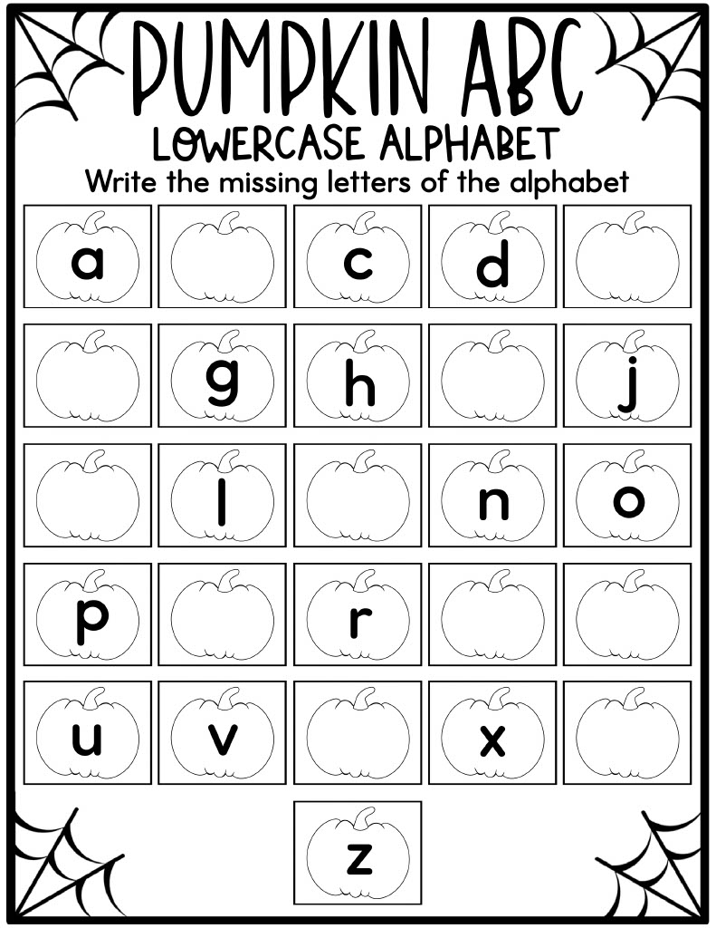 Abc Worksheets Printable Free