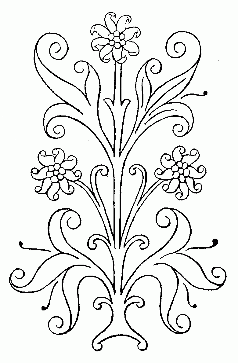 Printable Embroidery Patterns Herbs Beginners