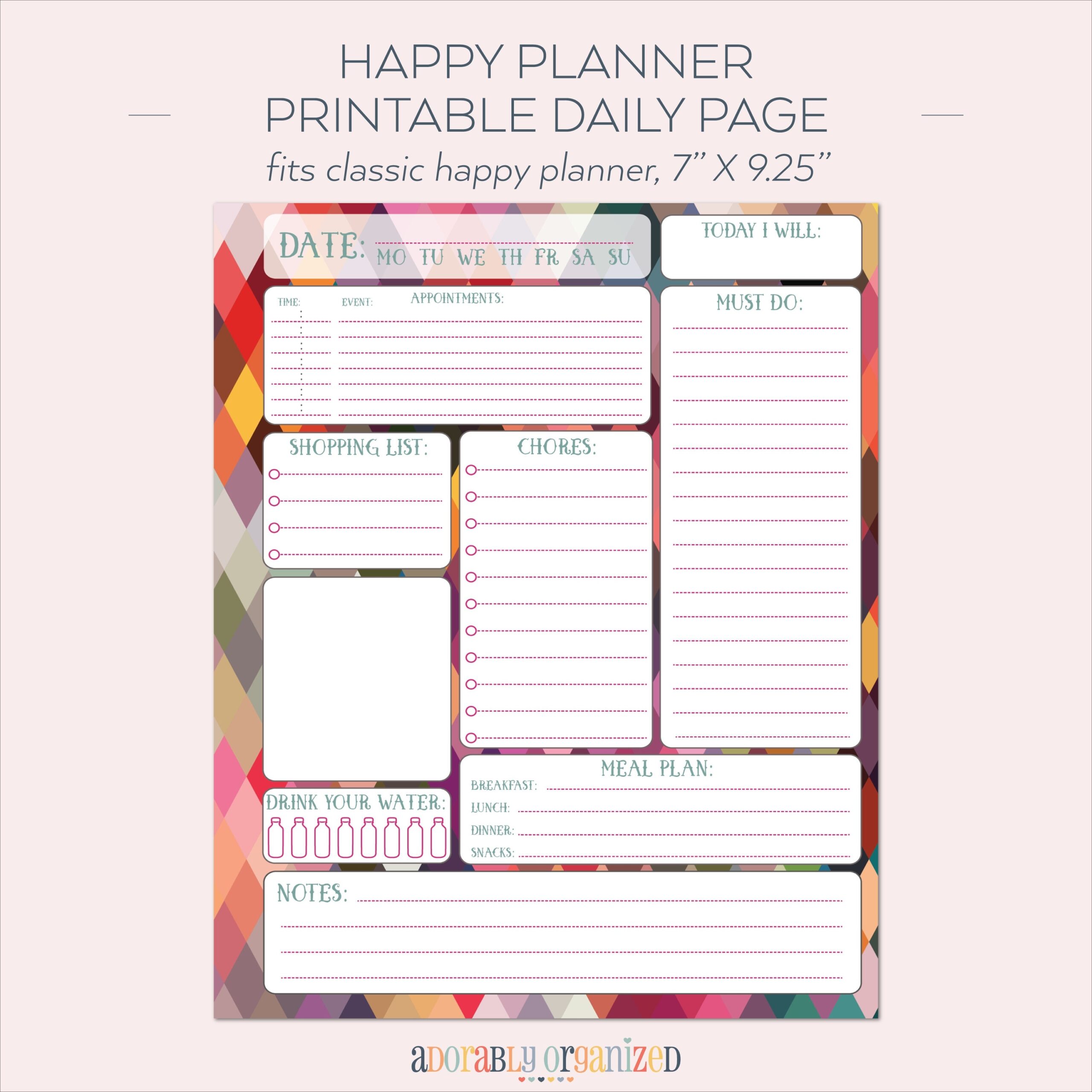 365 Happy Planner Free Printables