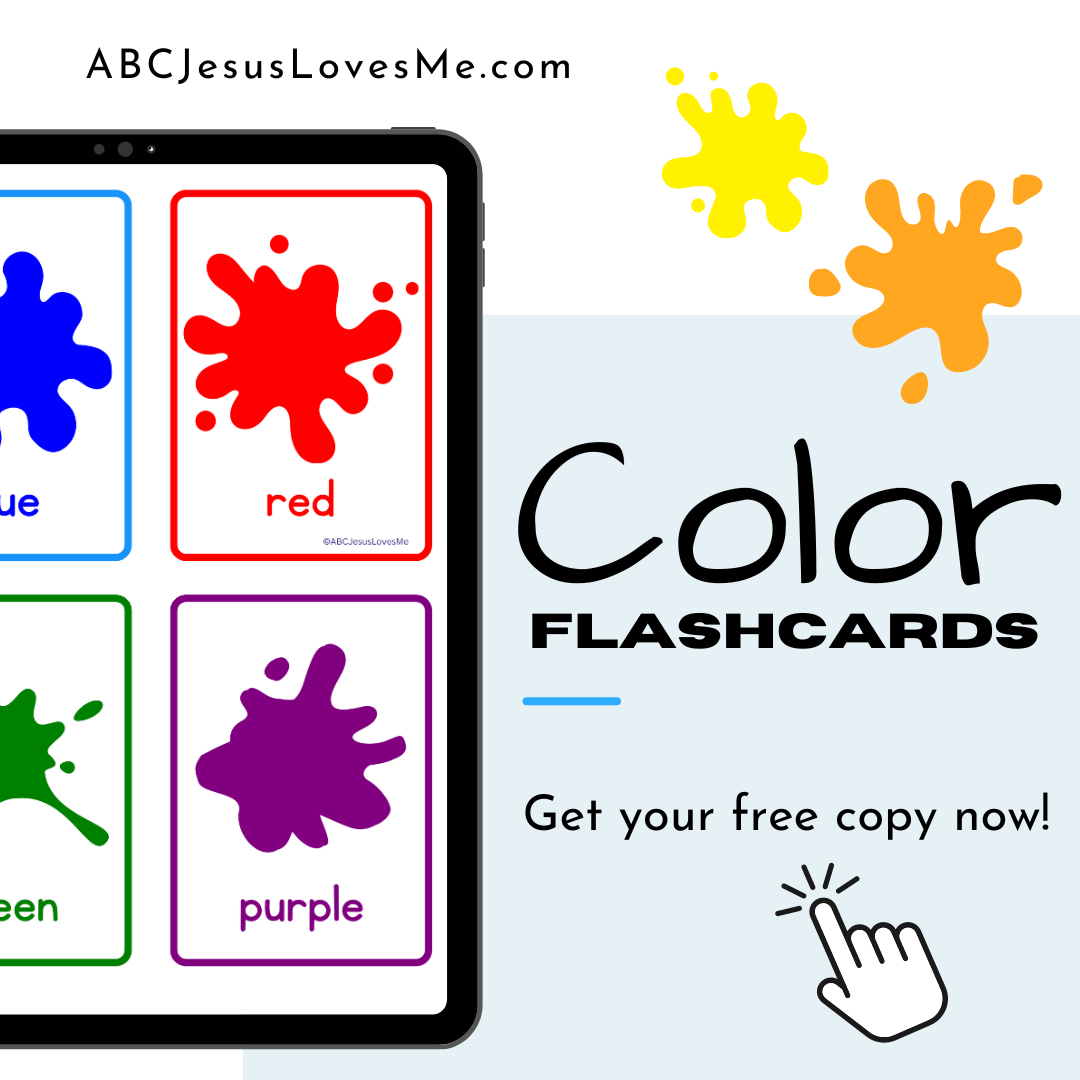 Ideas To Teach The Color Red ABCJesusLovesMe